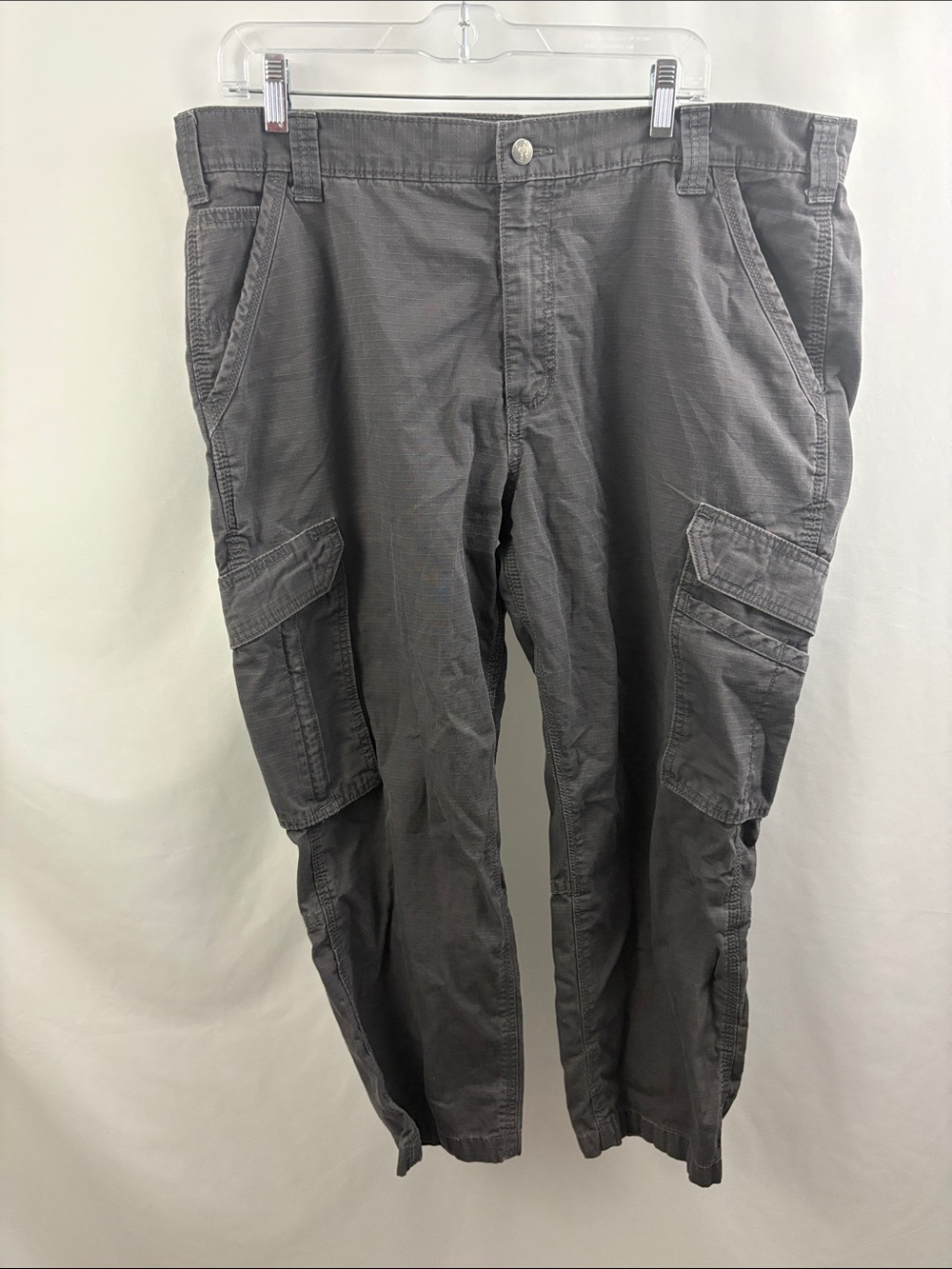 Carhartt Relaxed Fit Gray Pants - 40 x 30